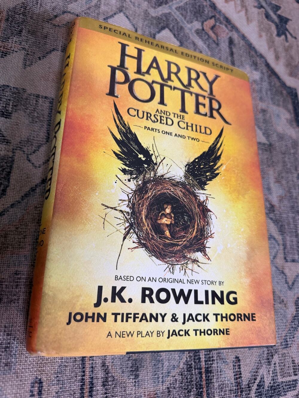Harry Potter Cursed Child 1st Edition 1st Printing Hardcover J.K. Rowling 2016